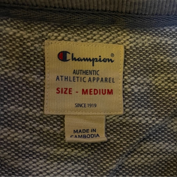Champion Authentic Long Sleeve Sweater For Women, Gray , Size Medium - Picture 7 of 16